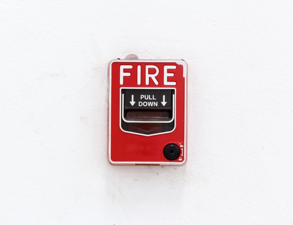 Fire alarm pull station